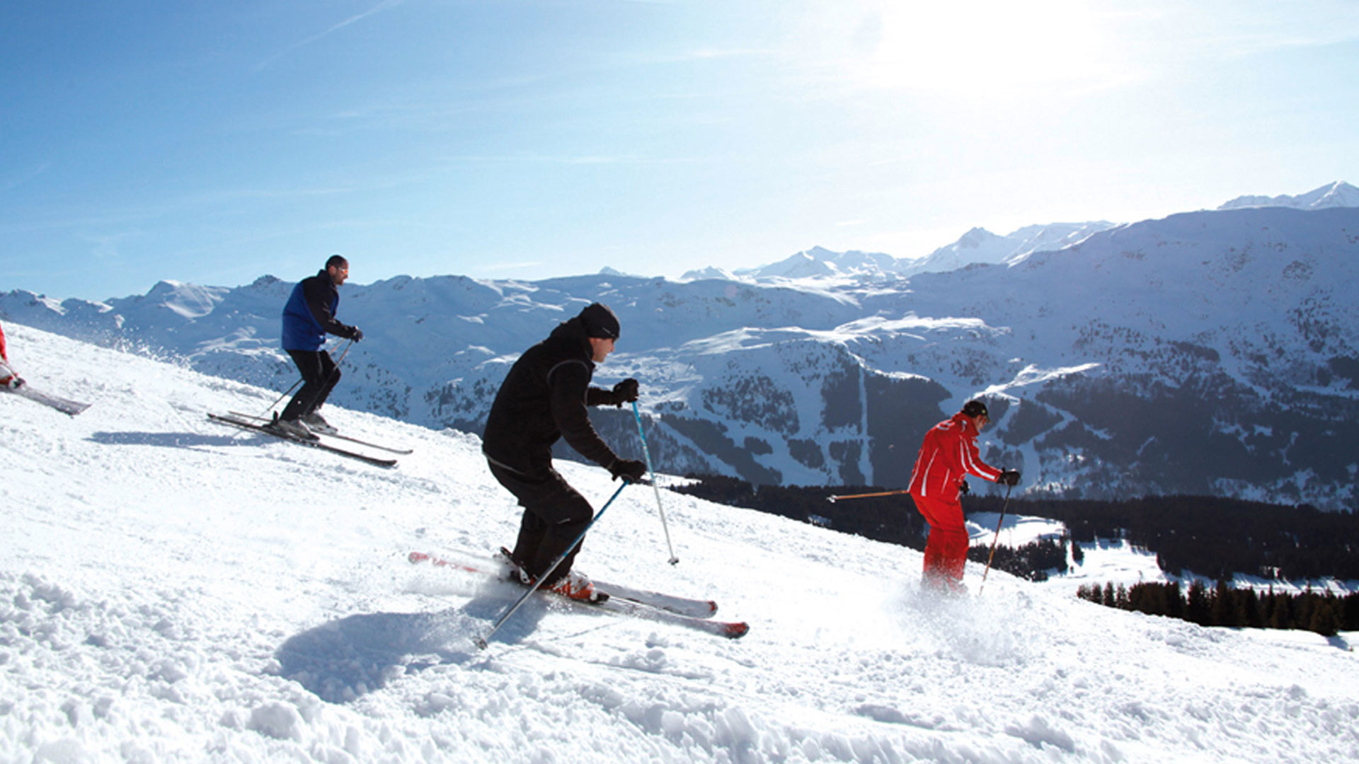 Skieurs - hébergement 3 vallées - Hôtel Eterlou