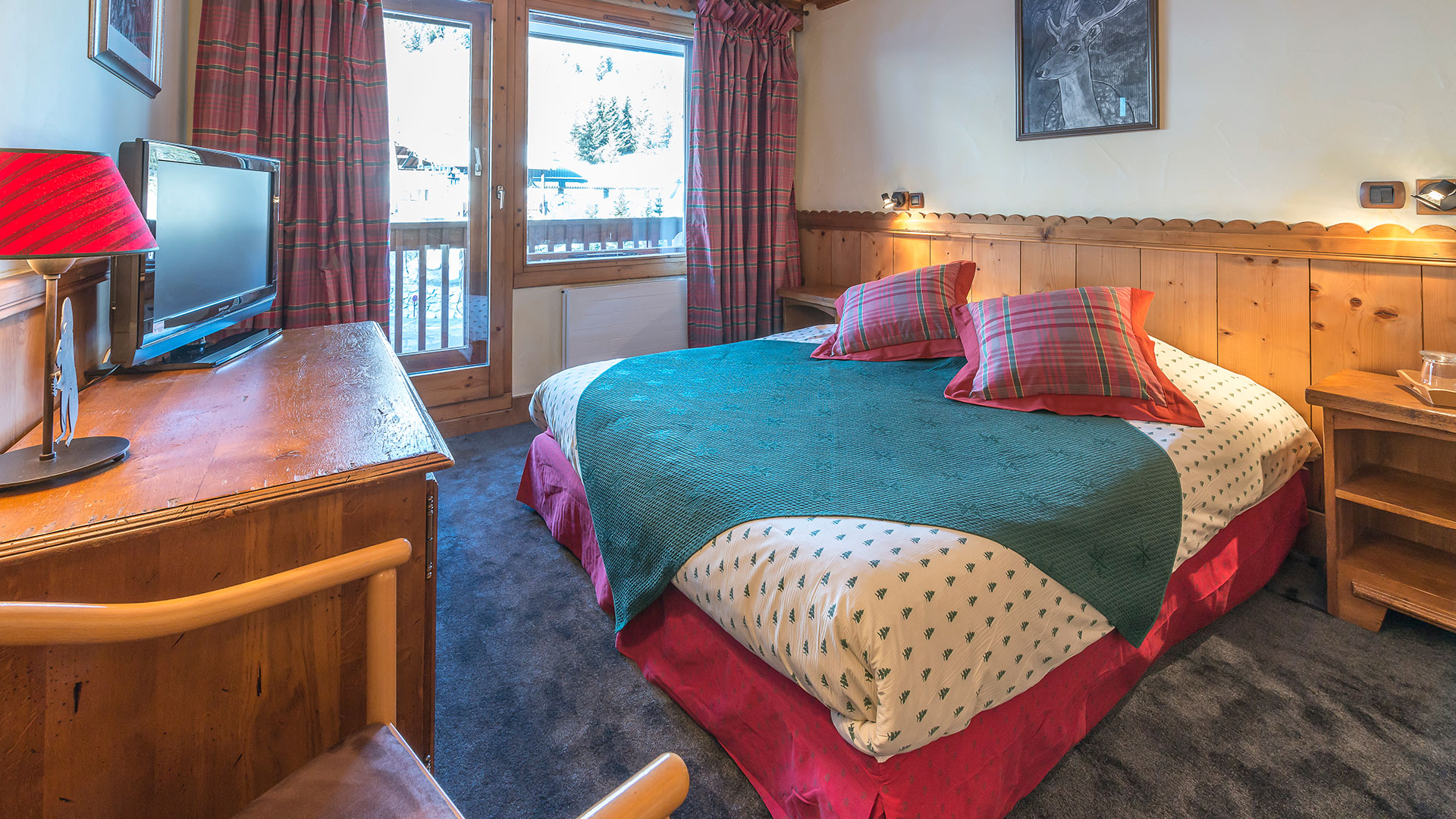 Chambre traditionnelle weekend ski Méribel