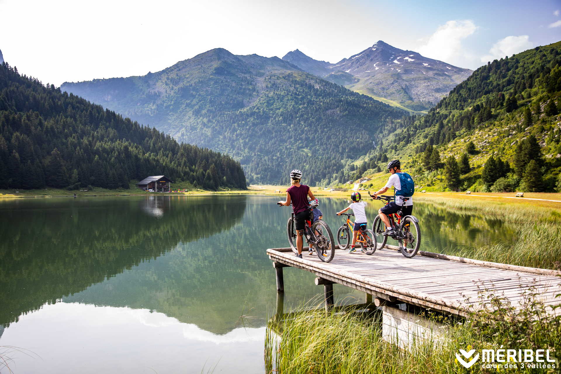 Balade vélo en famille - Hôtel Eterlou